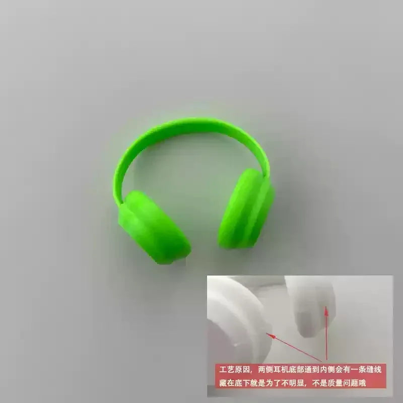 17cm Labubu Fashion Earphone Accessories – 10cm Cotton Doll Earphones in Macaron Colors