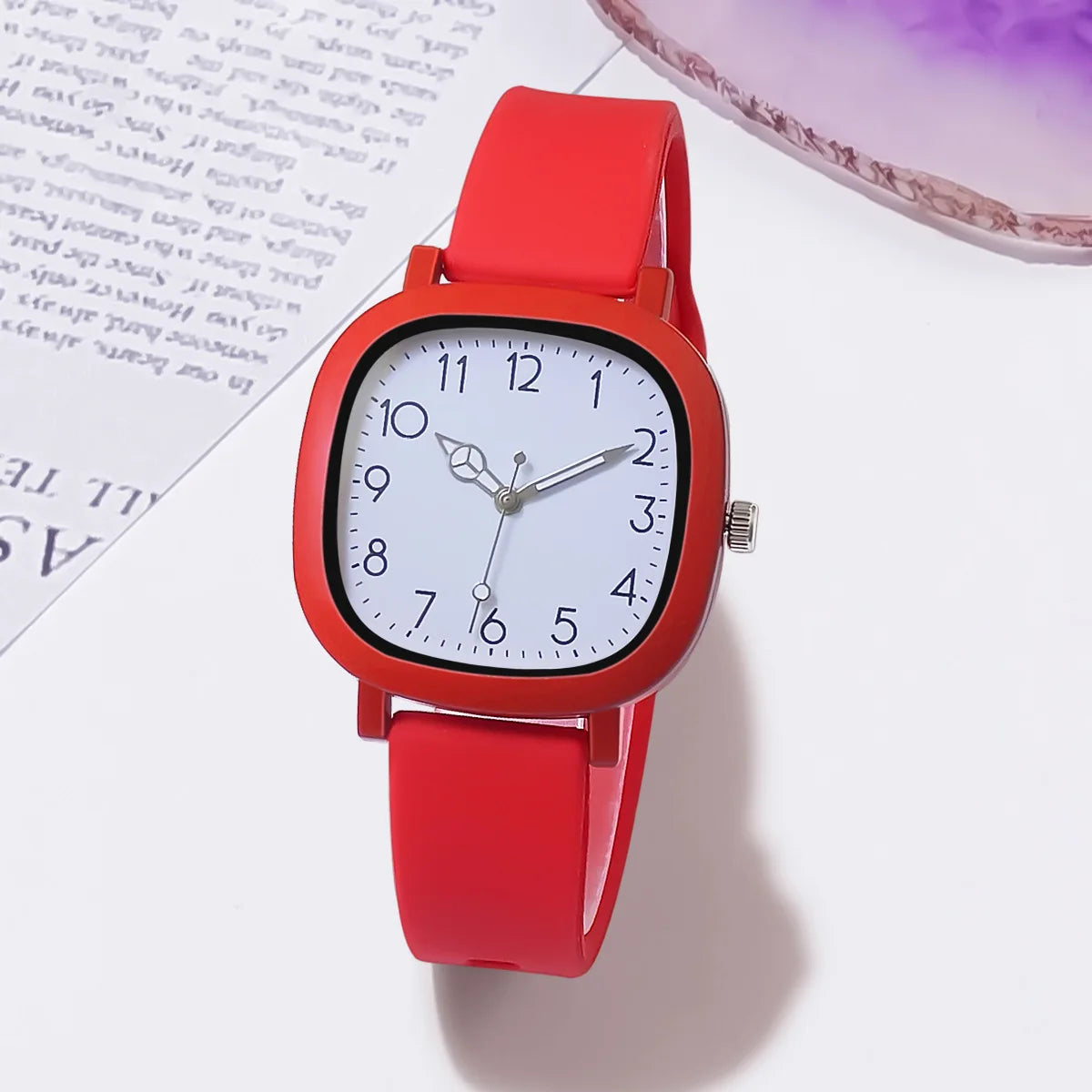 🐻 Fashion Brand Bear Women’s Quartz Watch – 2024 Casual Jelly Silicone Style