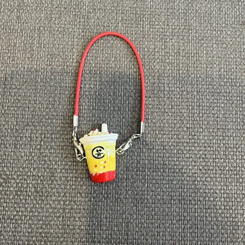 Mini Resin Flocking 3D Bichon Frise Dog Pendant Charm – for 15cm & 17cm Labubu Dolls