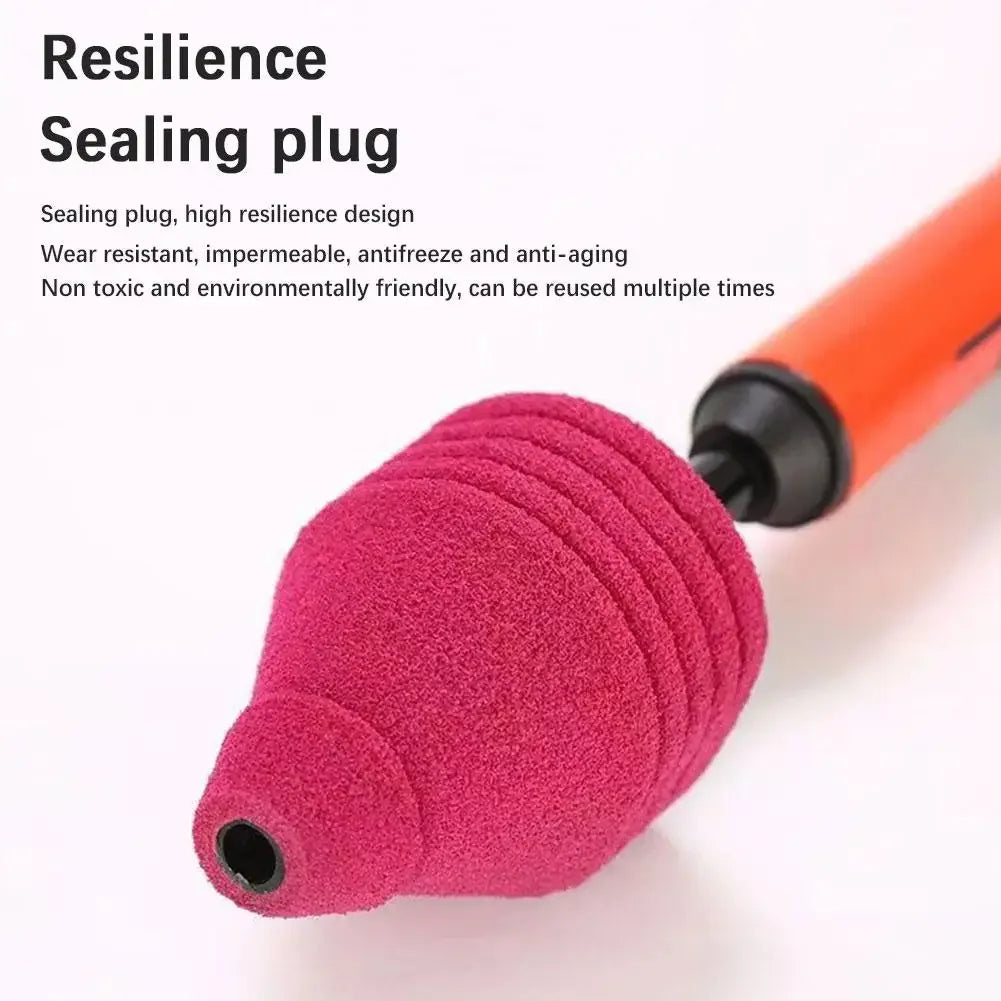 🚽 High Pressure Pneumatic Toilet Plunger – Powerful, Reusable ABS Handle with 120 PSI Air Pressure