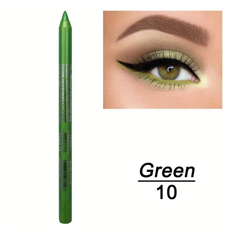 🌈 Wischfester Eyeliner mit hohem Glanz ✨ Wasserfest und kräftige Farben, die den ganzen Tag halten!