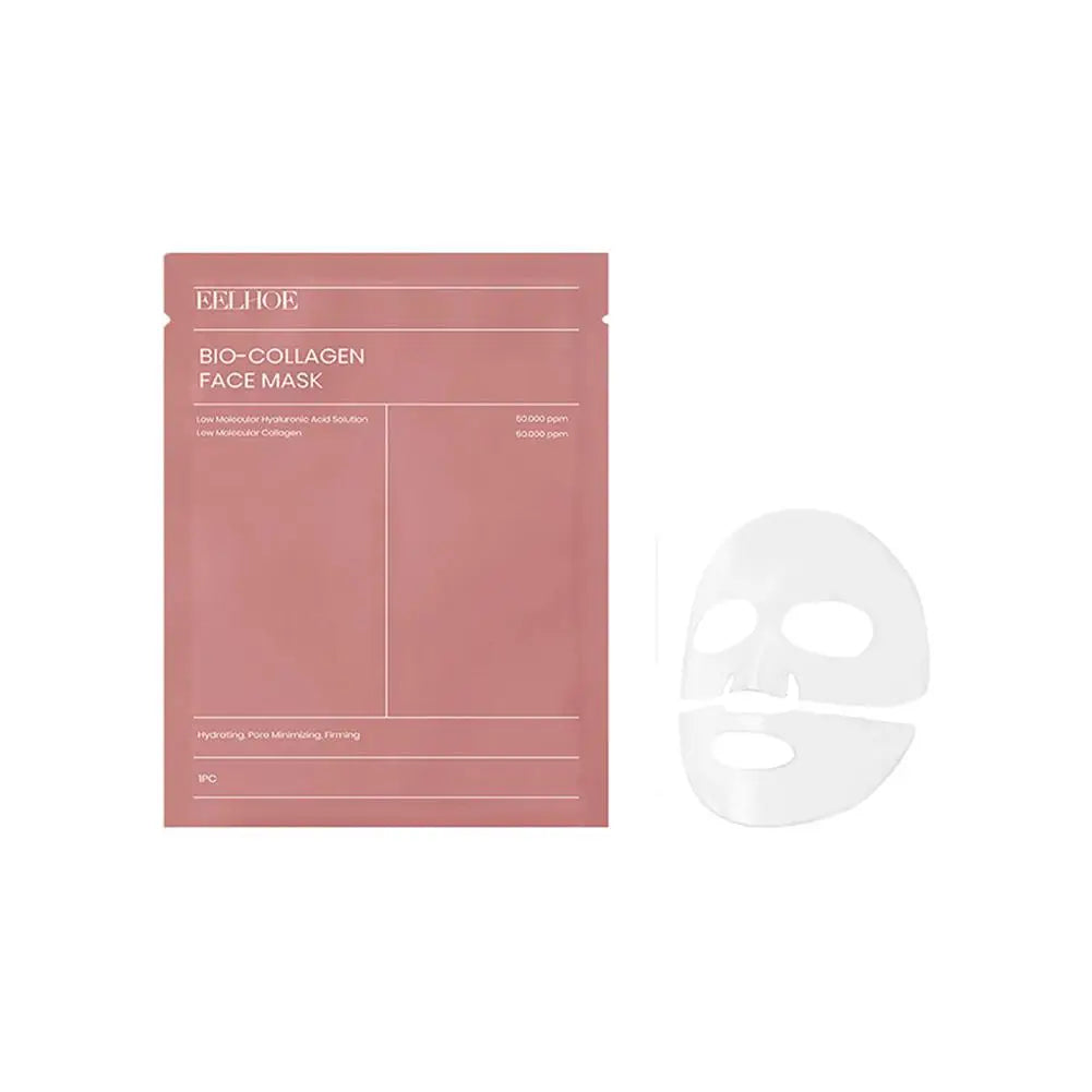 🤍 White Collagen Face Mask – Wrinkle Fade, Deep Hydration & Skin Firming