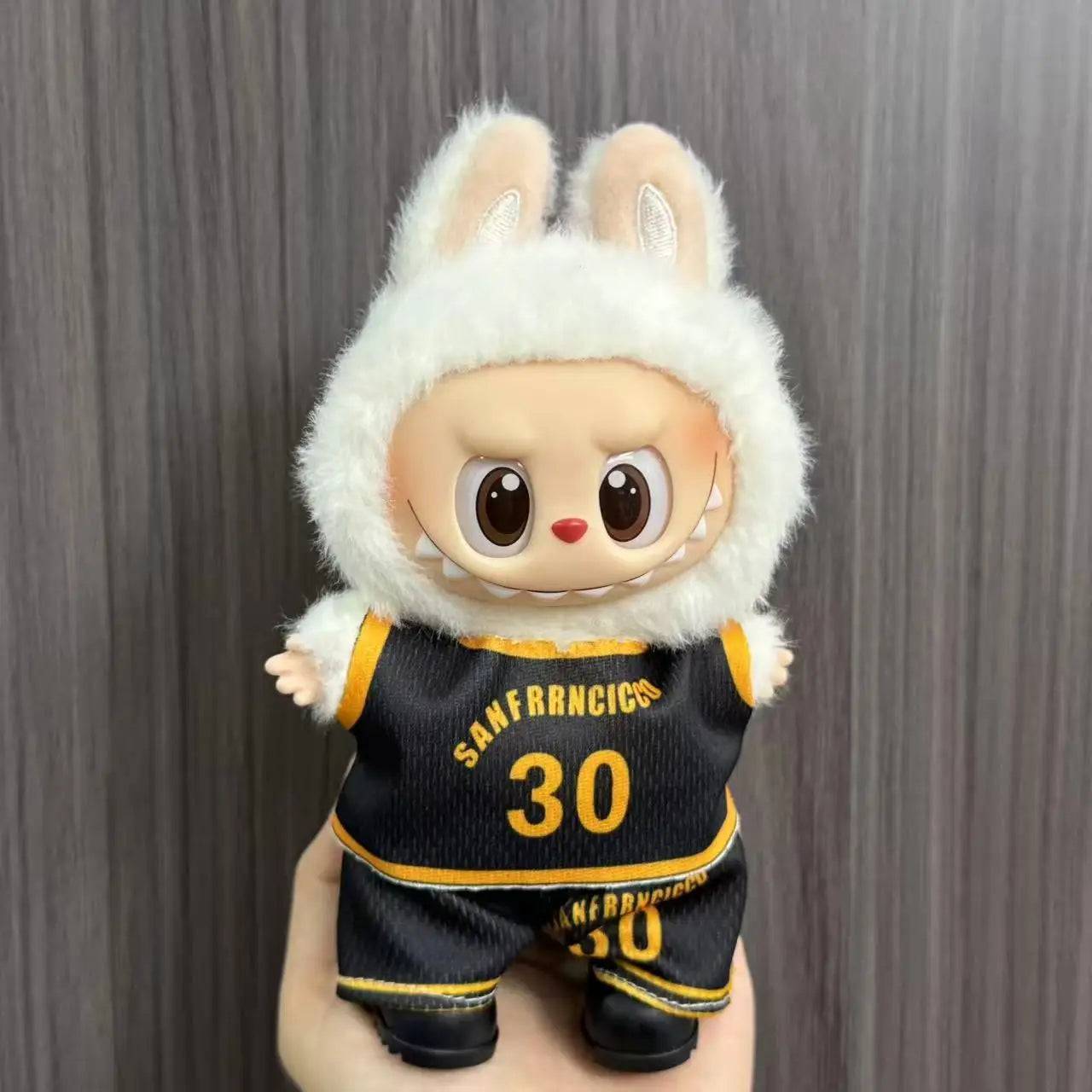 Labubu Anime Sports Jersey – Clothes for 15/17cm V1 & V2 Dolls