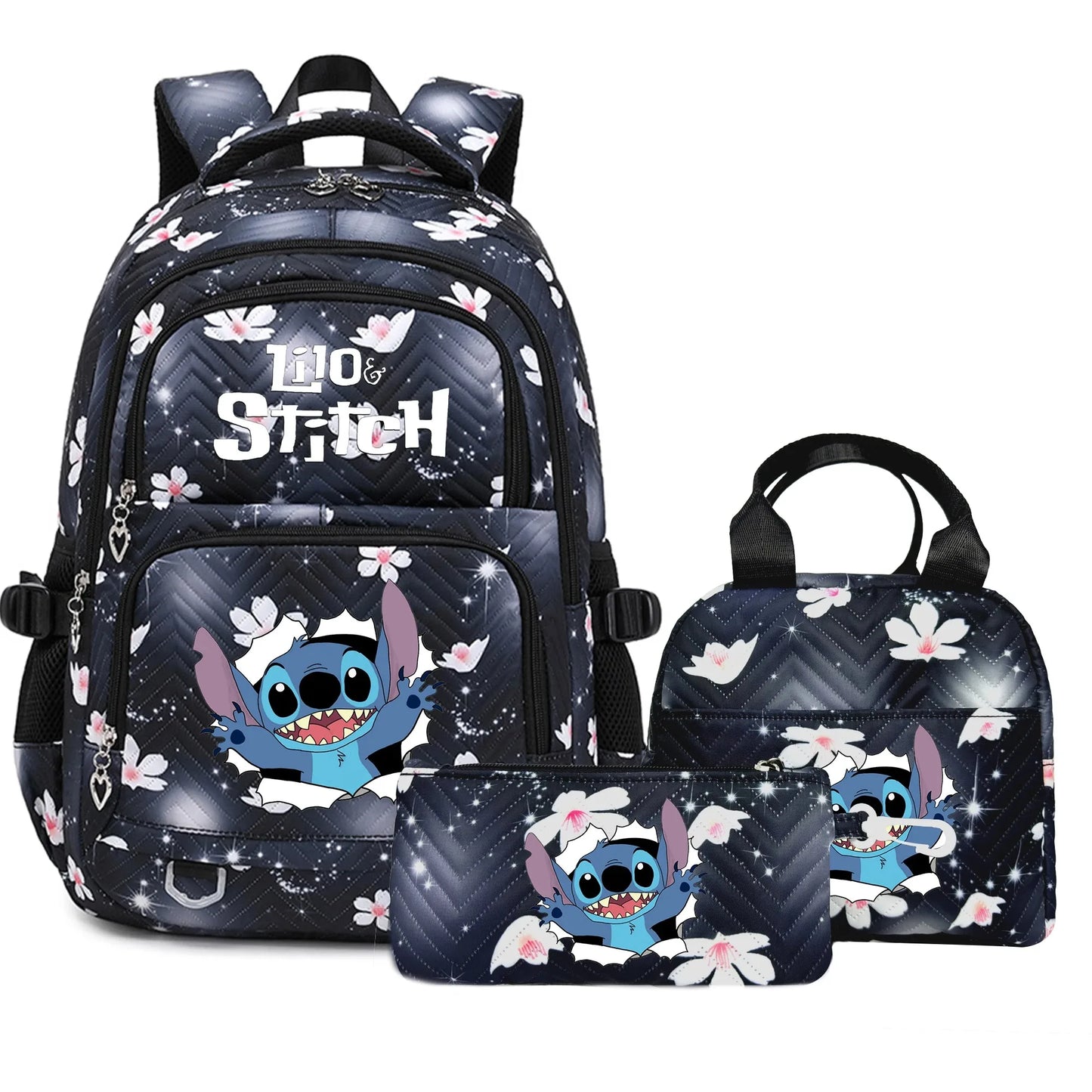 Lilo Stitch Large Capacity Backpack – Lightweight Daypack for School, Travel & Casual Use