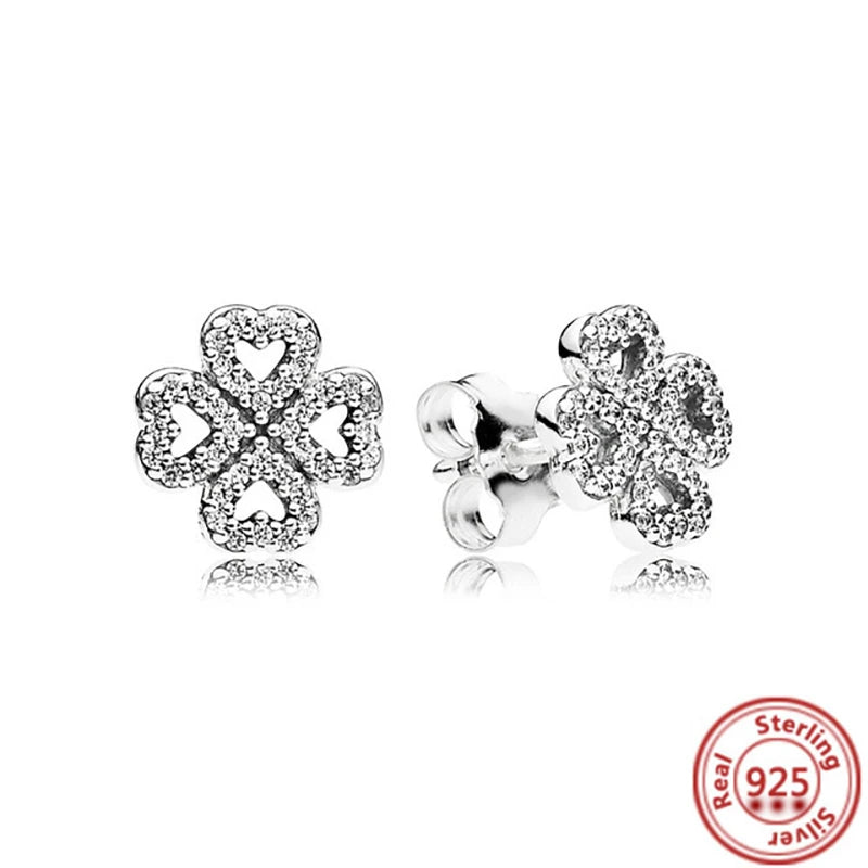 ✨ 925 Silver Winter Charms – ❄️ Snowflake, 🌸 Pansy Flower & 🦋 Blue Butterfly | Pandora-Style Bracelet Compatible
