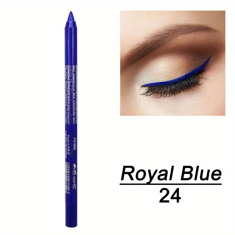🌈 Wischfester Eyeliner mit hohem Glanz ✨ Wasserfest und kräftige Farben, die den ganzen Tag halten!