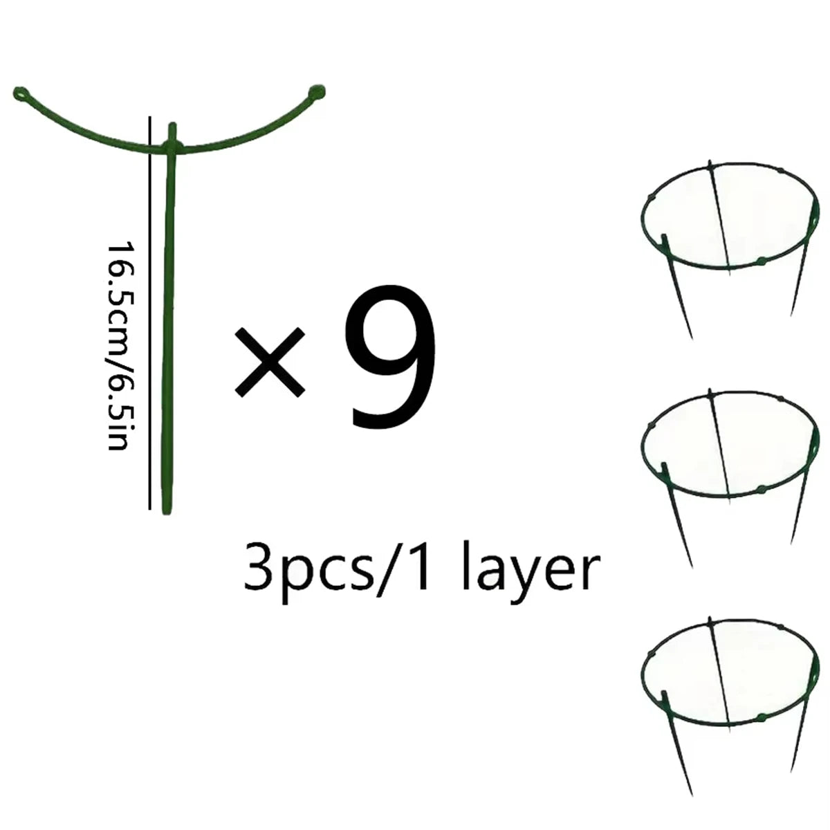 No-Fuss Plant Supports – Simple, Sturdy Garden Stability