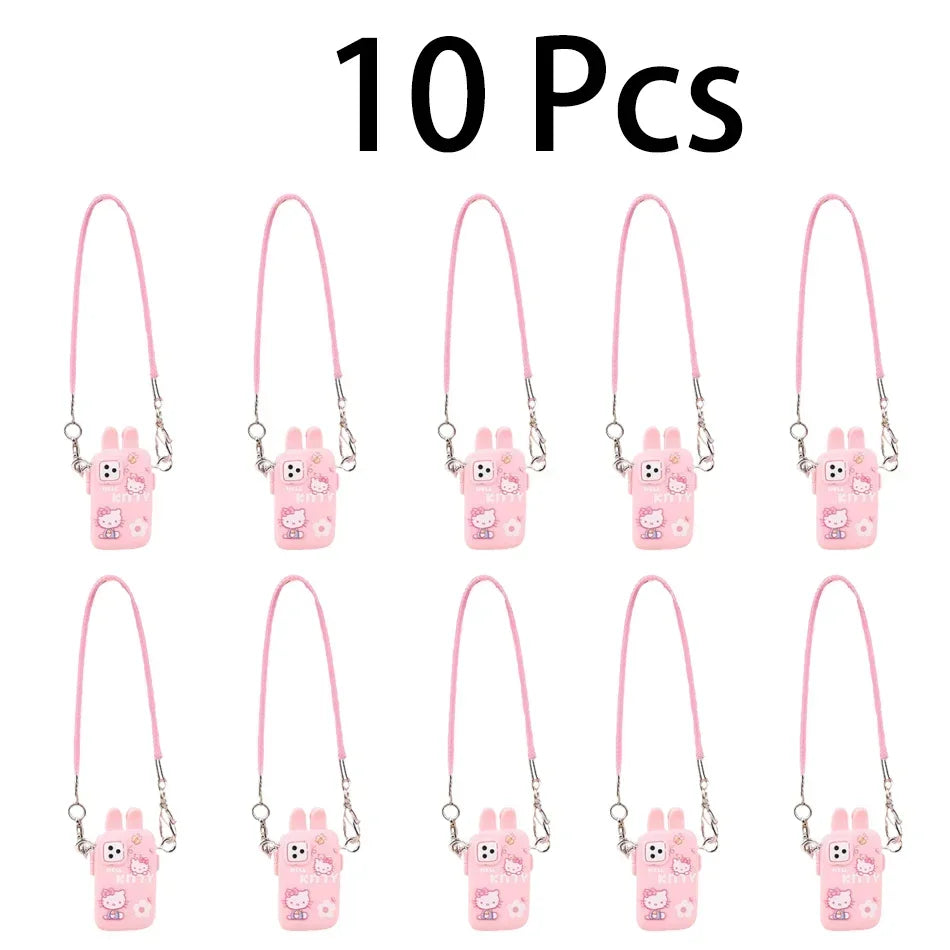 Cartoon Camera & Phone Bag Accessory – For Labubu / Crybaby Dolls | Plush Pendant Gift