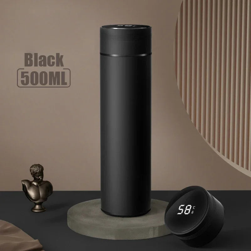 🧊 500ML Smart Temperature Display Thermos Bottle – Premium Stainless Steel Vacuum Insulated Flask