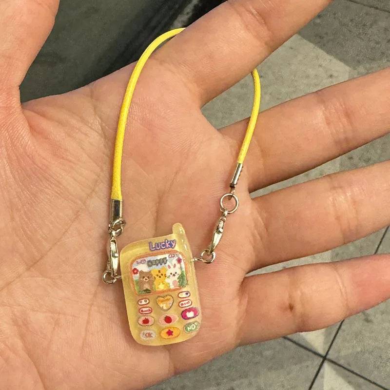 Cute Labubu Cartoon Pendant – Mini Toy Doll Phone Accessory 15–17cm