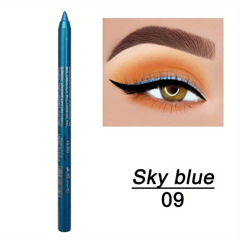 🌈 Wischfester Eyeliner mit hohem Glanz ✨ Wasserfest und kräftige Farben, die den ganzen Tag halten!