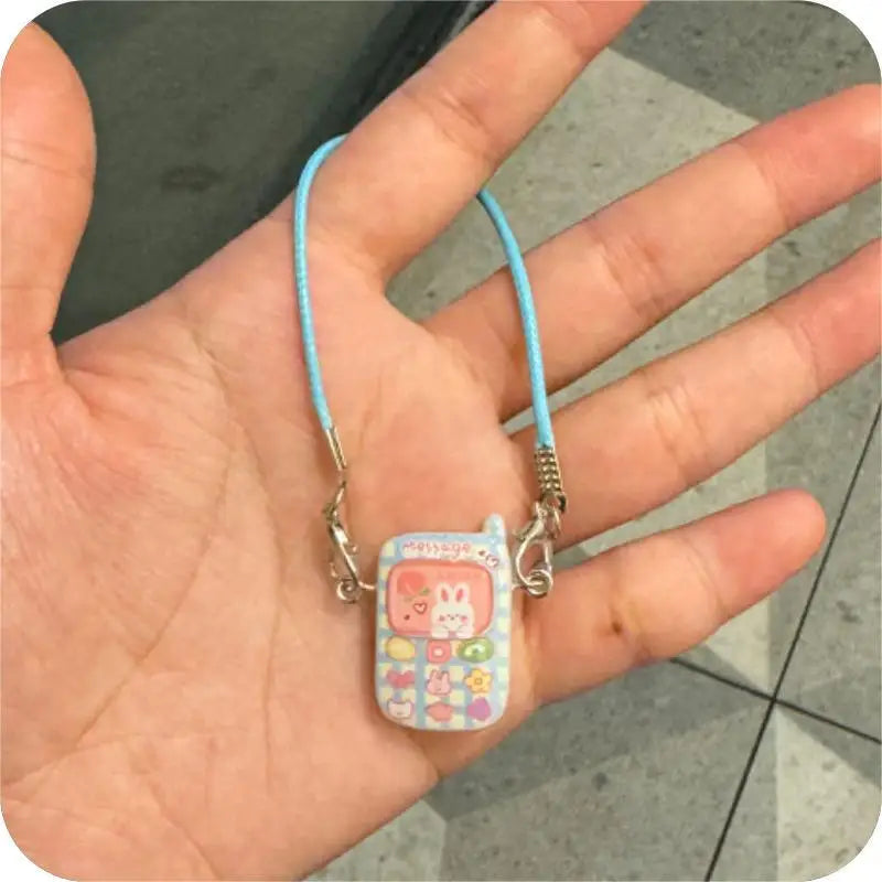 Cute Labubu Cartoon Pendant – Mini Toy Doll Phone Accessory 15–17cm