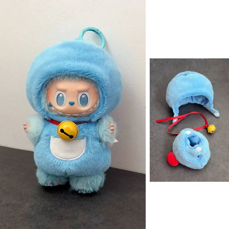 Labubu Wacky Mart Doll Costume – Cockroach & Fried Shrimp Outfits