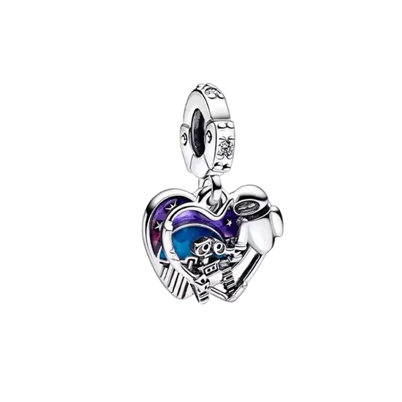 ✨ Miniso Disney Charms – Mickey, Minnie, Marie Cat & Stitch | Pandora-Style Bracelet Compatible
