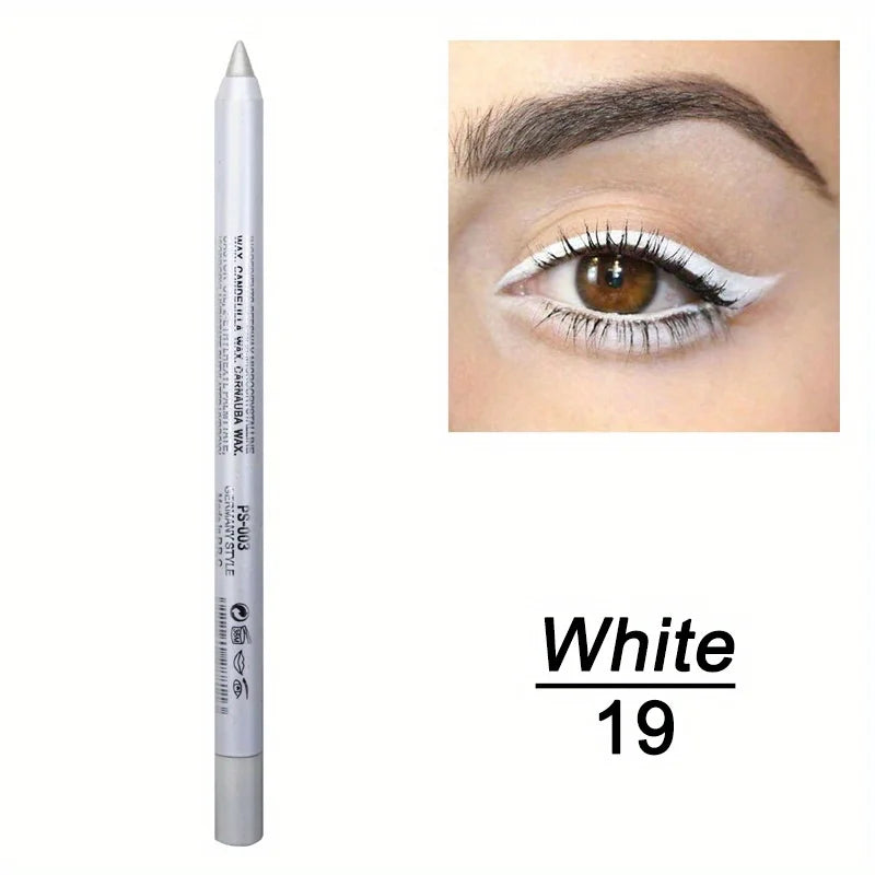 🌈 Wischfester Eyeliner mit hohem Glanz ✨ Wasserfest und kräftige Farben, die den ganzen Tag halten!