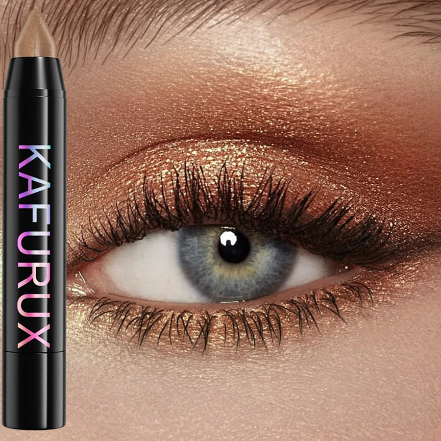 🌈✨ 24-in-1-Lidschatten mit Perlglanzeffekt und Eyeliner-Stift 💫 – Ihr All-in-One-Zauberstab für die Augen!