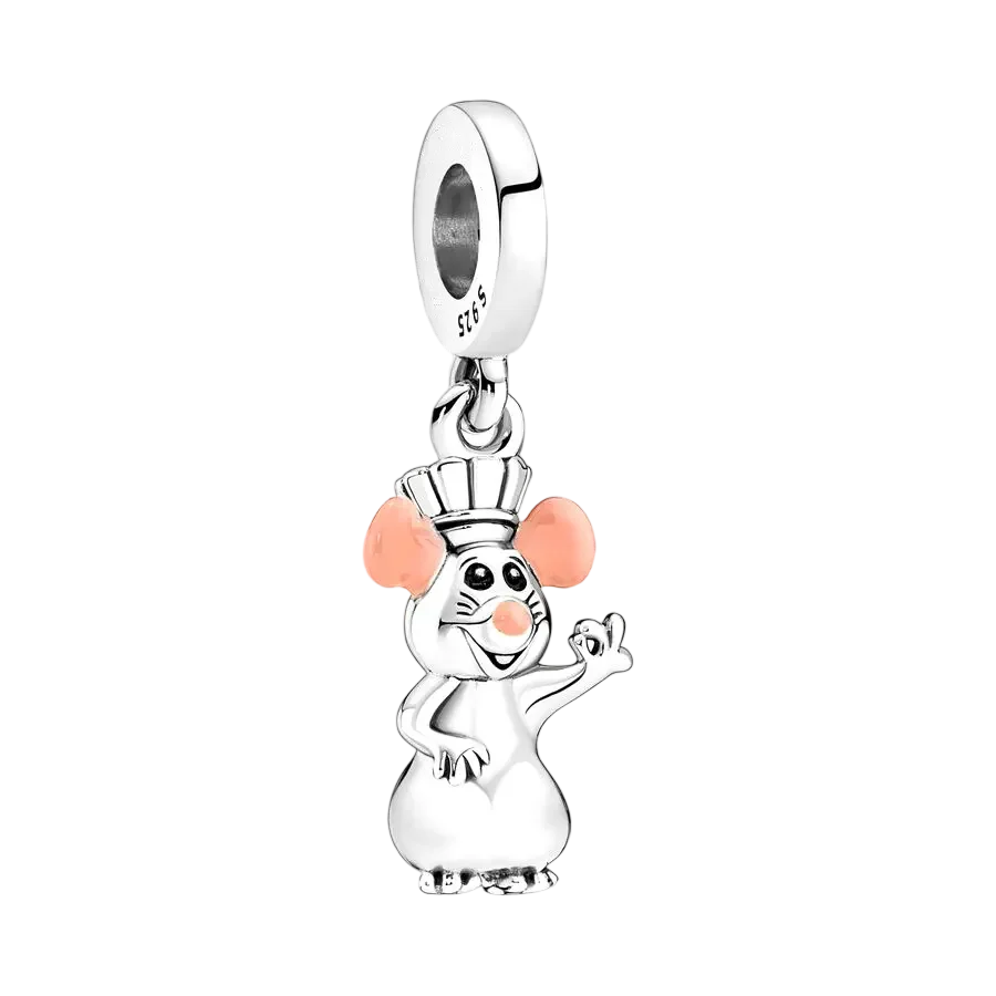 ✨ Miniso Disney Charms – Mickey, Minnie, Marie Cat & Stitch | Pandora-Style Bracelet Compatible
