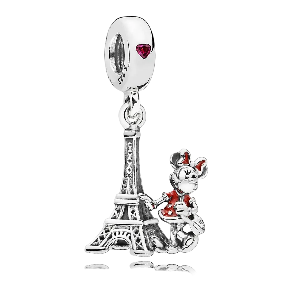 ✨ Miniso Disney Charms – Mickey, Minnie, Marie Cat & Stitch | Pandora-Style Bracelet Compatible