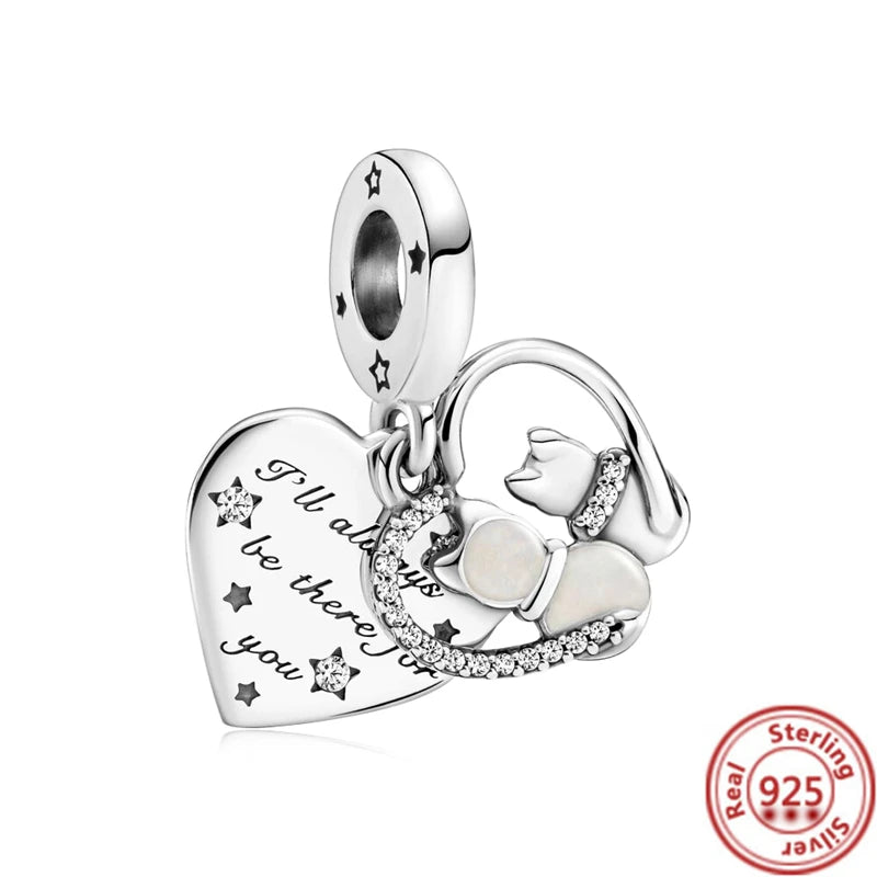 ✨ 925 Silver Winter Charms – ❄️ Snowflake, 🌸 Pansy Flower & 🦋 Blue Butterfly | Pandora-Style Bracelet Compatible