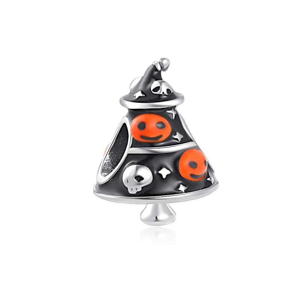 ✨ 925 Silver Halloween Charms – Pumpkin, Witch, Doll, Bone, Mummy & Candy | Pandora-Style Bracelet Compatible