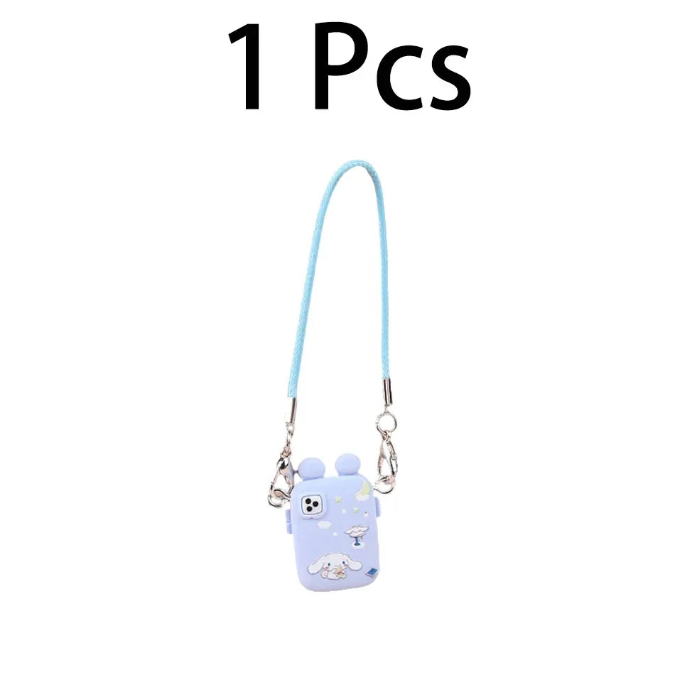 Cartoon Camera & Phone Bag Accessory – For Labubu / Crybaby Dolls | Plush Pendant Gift