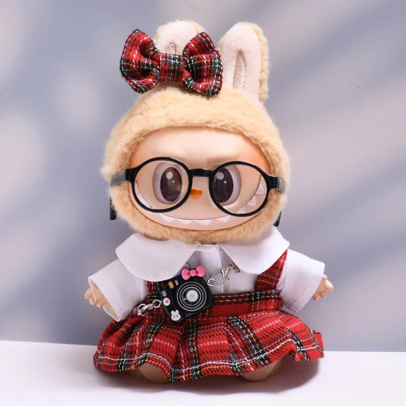 Labubu Spring Summer Dress – Fashion Clothes for 17cm Labubu Dolls
