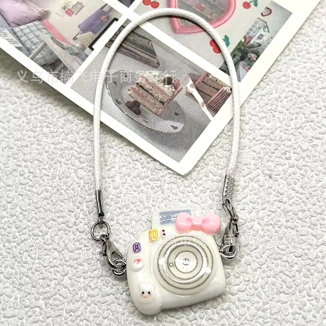 Mini Resin Flocking 3D Bichon Frise Dog Pendant Charm – for 15cm & 17cm Labubu Dolls