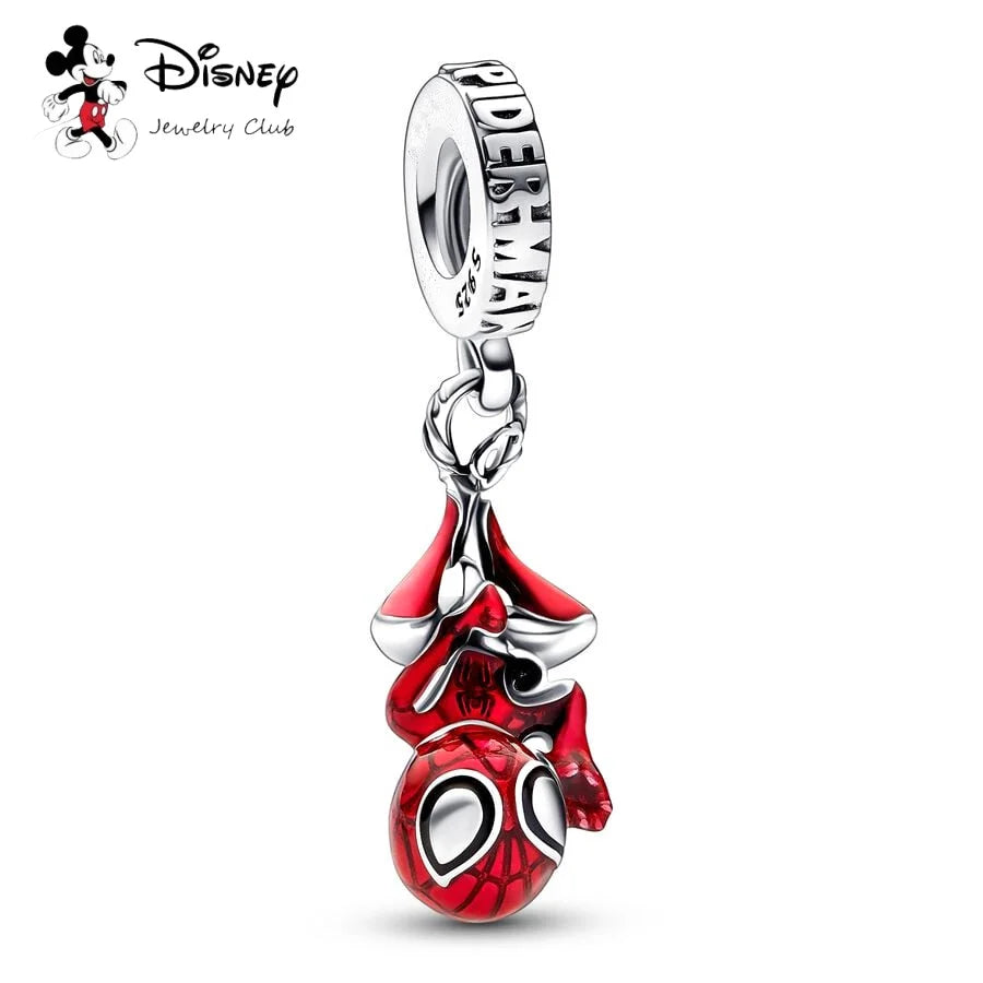 ✨ Marvel Charms – 🕷️ Spider-Man Series | Pandora-Style Bracelet Compatible