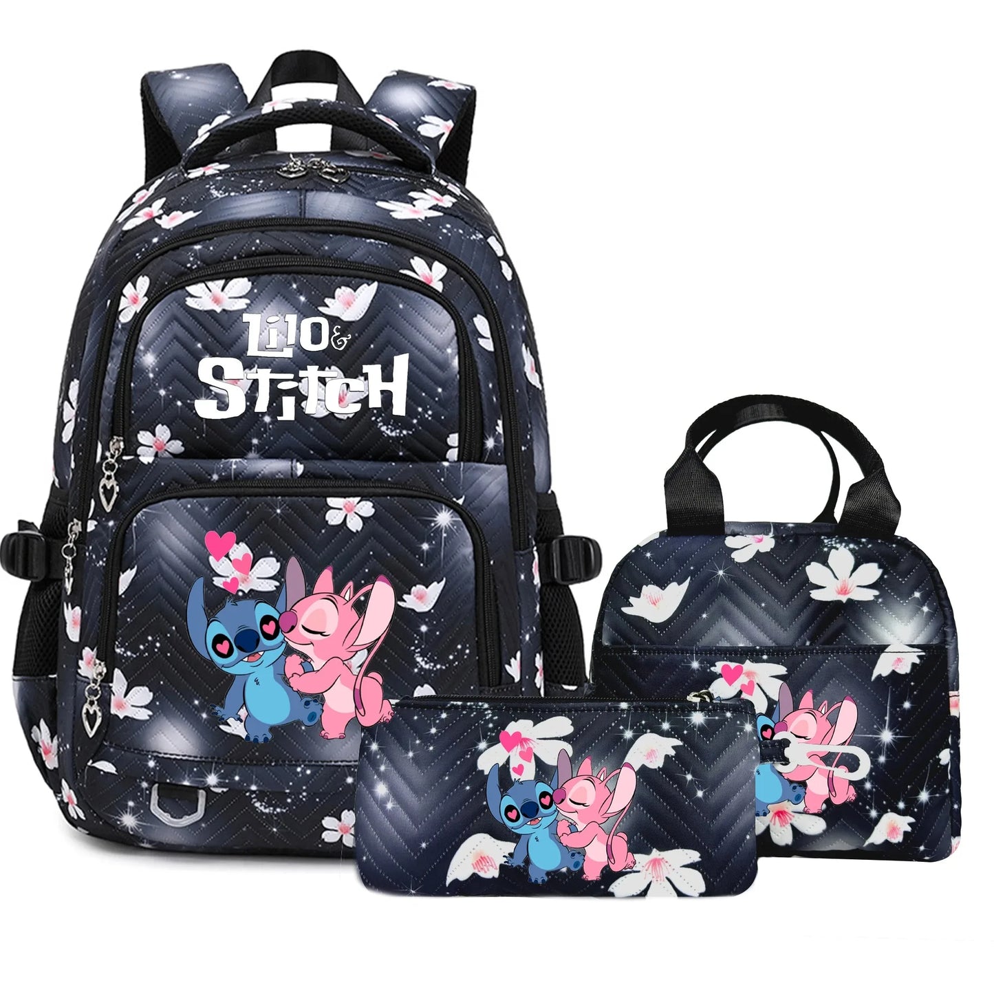 Lilo Stitch Large Capacity Backpack – Lightweight Daypack for School, Travel & Casual Use