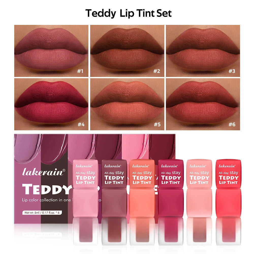 Teddy Tint PlushKiss – All-Day Velvet Lip Glam Lakerain Makeup Store