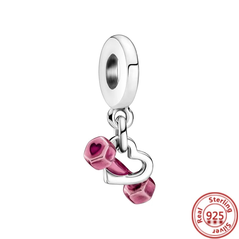 ✨ 925 Silver Winter Charms – ❄️ Snowflake, 🌸 Pansy Flower & 🦋 Blue Butterfly | Pandora-Style Bracelet Compatible