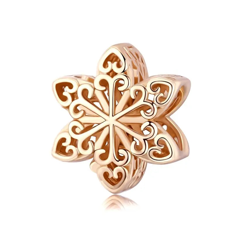 ✨ 925 Silver Winter Charms – ❄️ Snowflake & 🦋 Butterfly | Pandora-Style Bracelet Compatible
