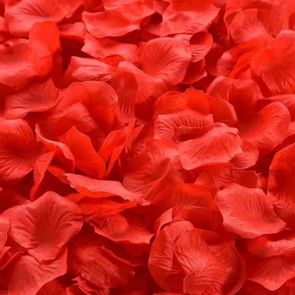 🌹 100/500/1000/5000/10000 db műrózsaszirom – selyemvirág-dekoráció esküvőkre és Valentin-napra 💐