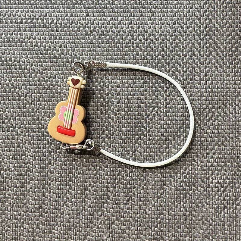 Mini Resin Flocking 3D Bichon Frise Dog Pendant Charm – for 15cm & 17cm Labubu Dolls
