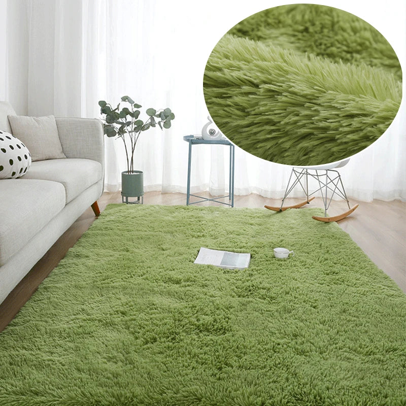 RainbowCloud Plush Rug – Ultra-Soft, Vibrant & Cozy Home Comfort
