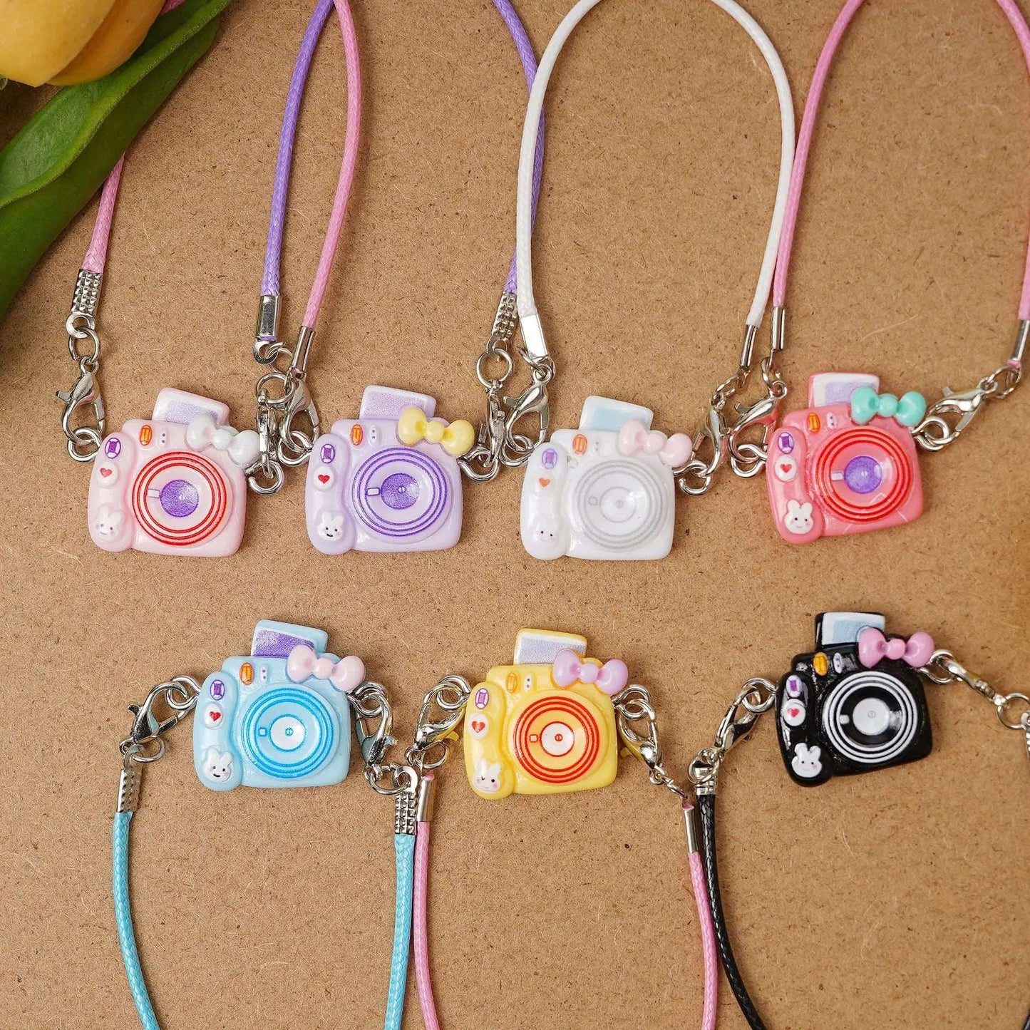 Mini Resin Flocking 3D Bichon Frise Dog Pendant Charm – for 15cm & 17cm Labubu Dolls