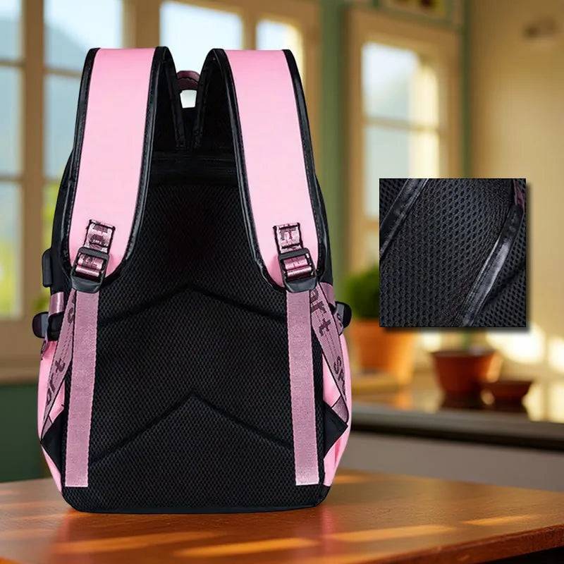 Stitch Backpack – Large Capacity Durable Daypack for Students, Travel & Daily Commute