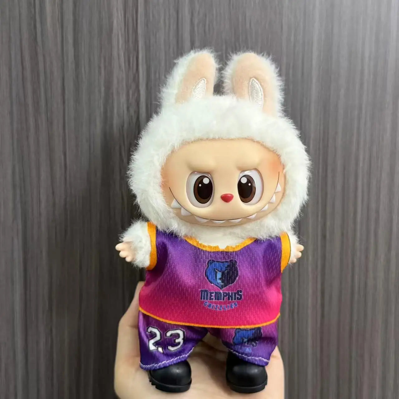 Labubu Anime Sports Jersey – Clothes for 15/17cm V1 & V2 Dolls