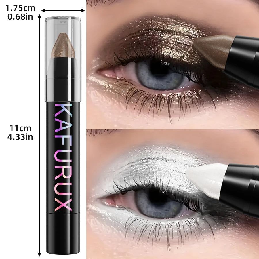 🌈✨ 24-in-1-Lidschatten mit Perlglanzeffekt und Eyeliner-Stift 💫 – Ihr All-in-One-Zauberstab für die Augen!