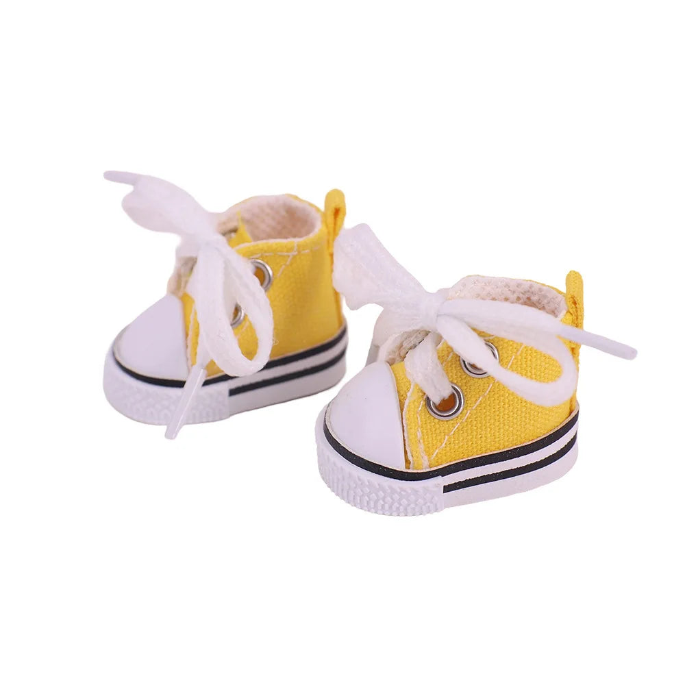 Labubu Velcro Dress Set – Cute Casual Skirt Outfit for 17cm Dolls