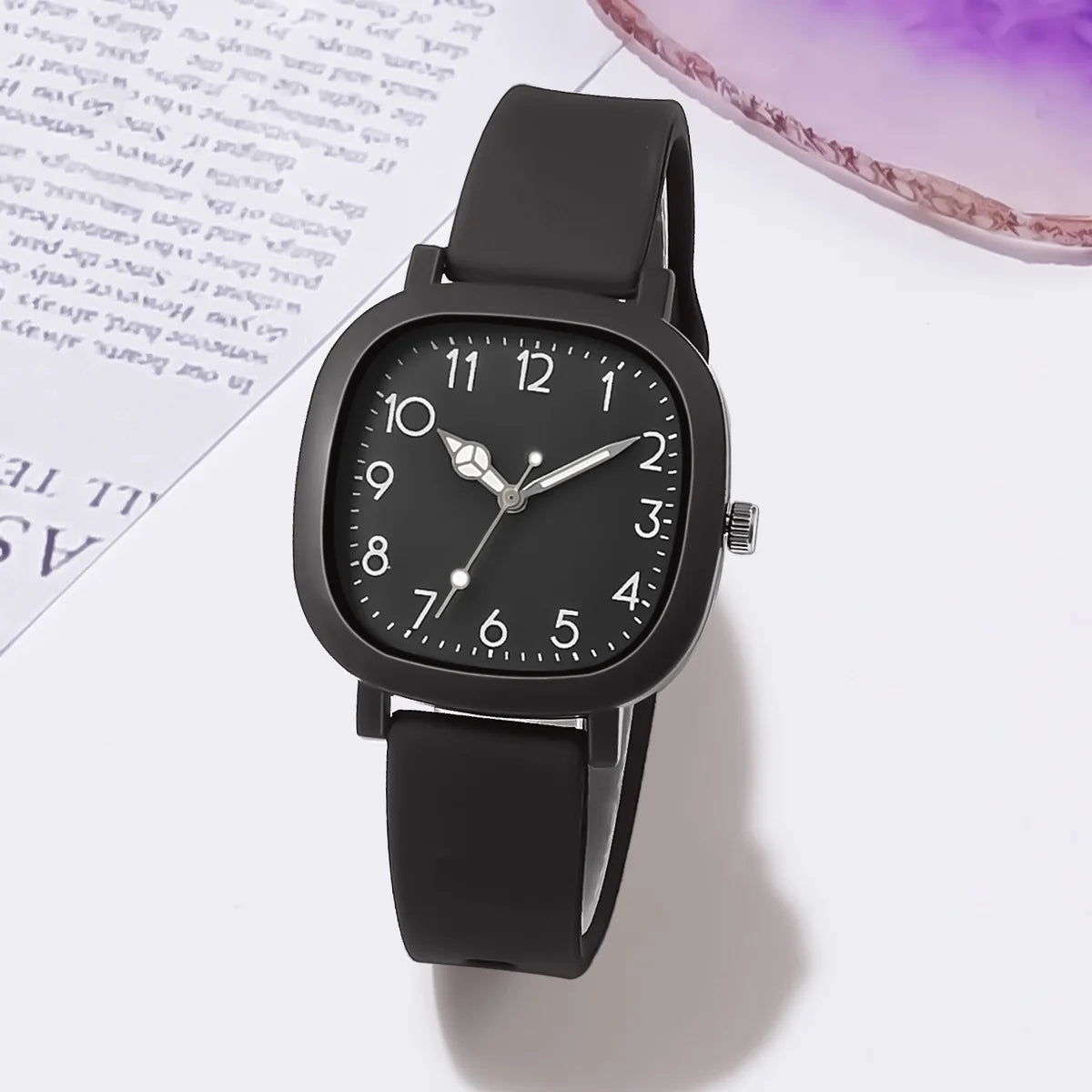 🐻 Fashion Brand Bear Women’s Quartz Watch – 2024 Casual Jelly Silicone Style