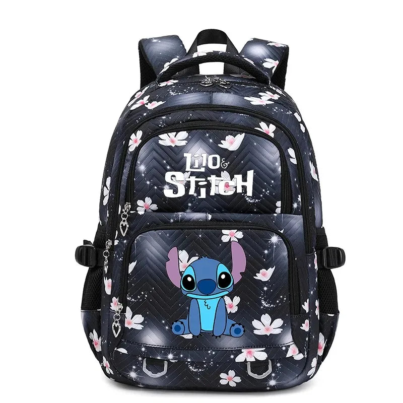 Lilo Stitch Large Capacity Backpack – Lightweight Daypack for School, Travel & Casual Use
