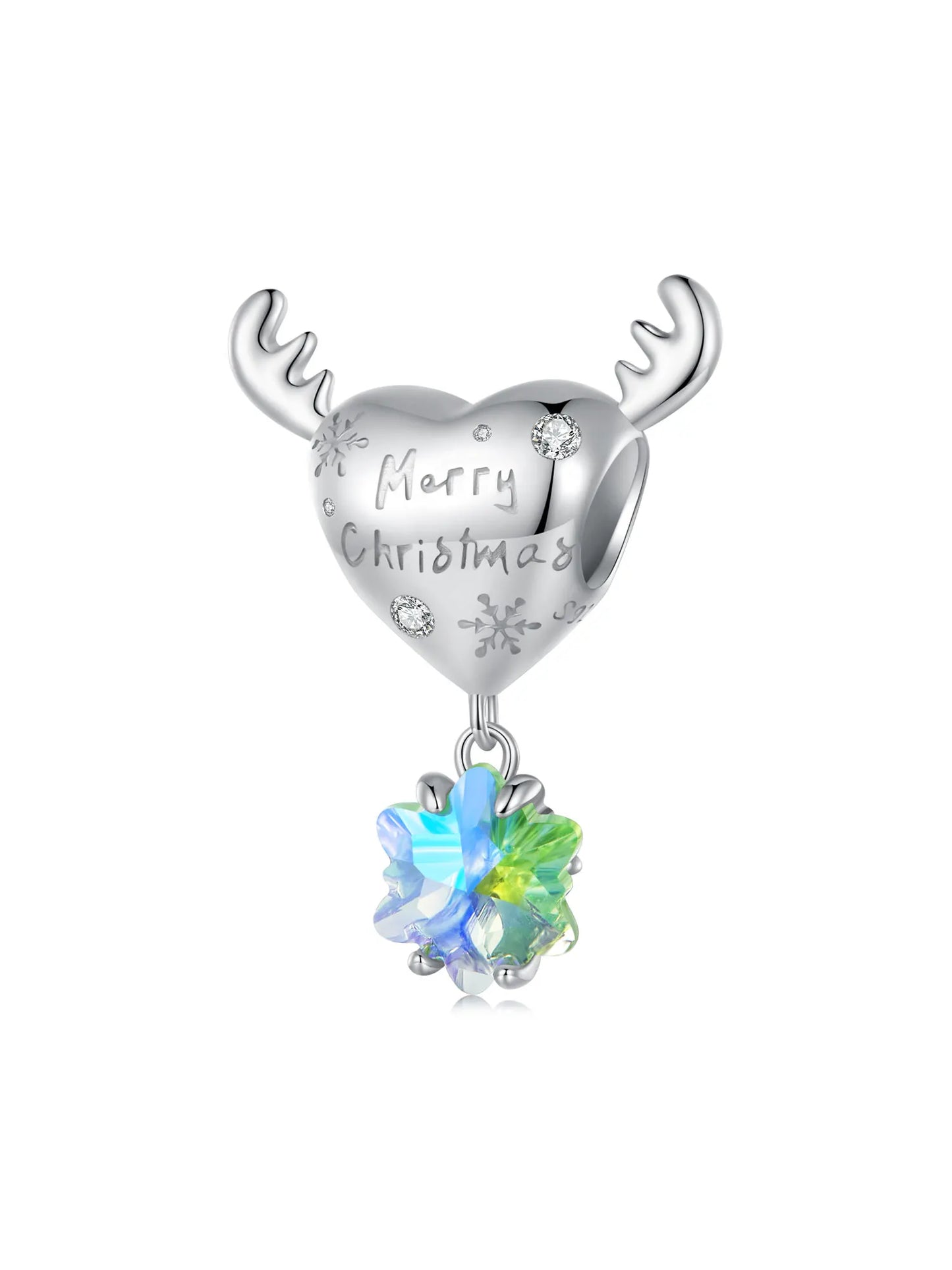 ✨ 925 Silver Winter Charms – ❄️ Snowflake & 🦋 Butterfly | Pandora-Style Bracelet Compatible