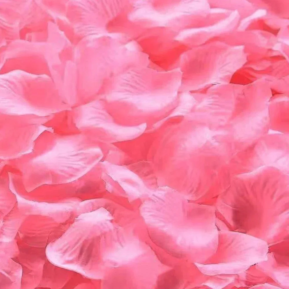 🌹 100/500/1000/5000/10000 db műrózsaszirom – selyemvirág-dekoráció esküvőkre és Valentin-napra 💐