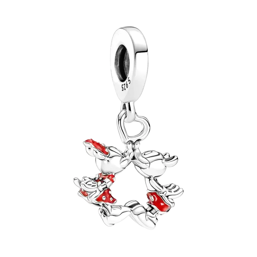 ✨ Miniso Disney Charms – Mickey, Minnie, Marie Cat & Stitch | Pandora-Style Bracelet Compatible