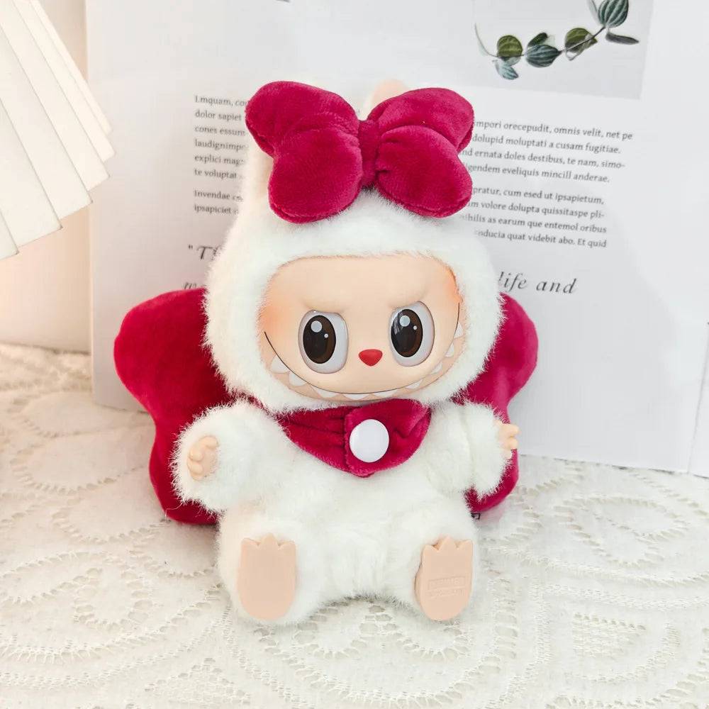 Angel Wings for Labubu Doll V1 V2 V3 15-17cm Plush Clothes Accessories
