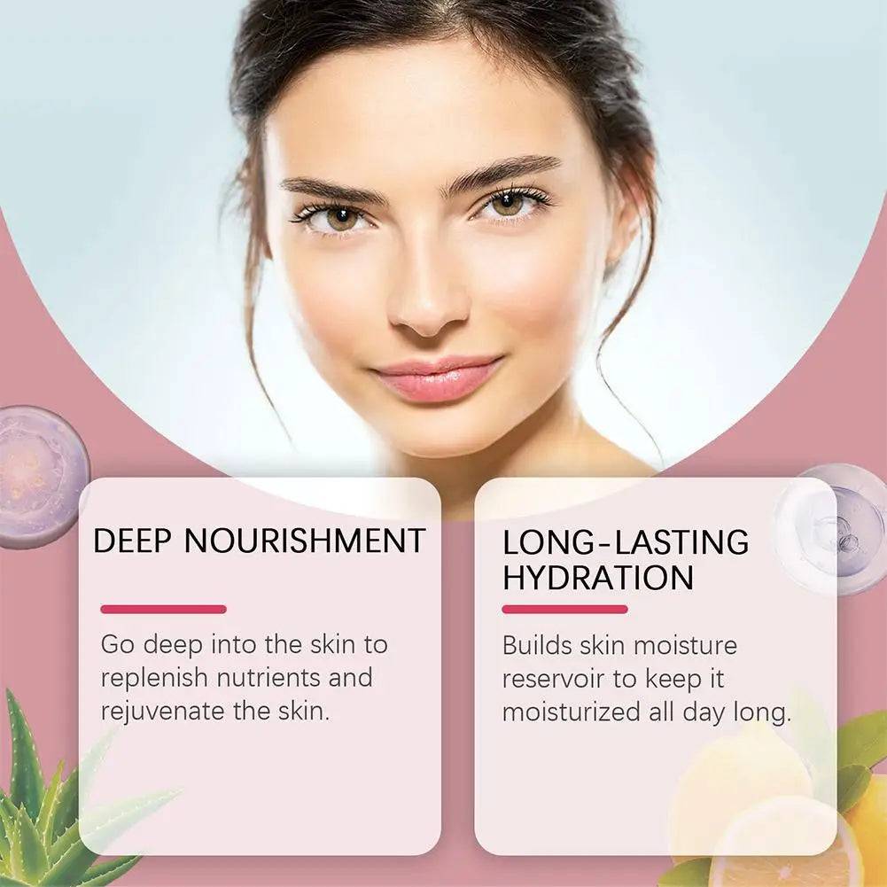 🤍 White Collagen Face Mask – Wrinkle Fade, Deep Hydration & Skin Firming