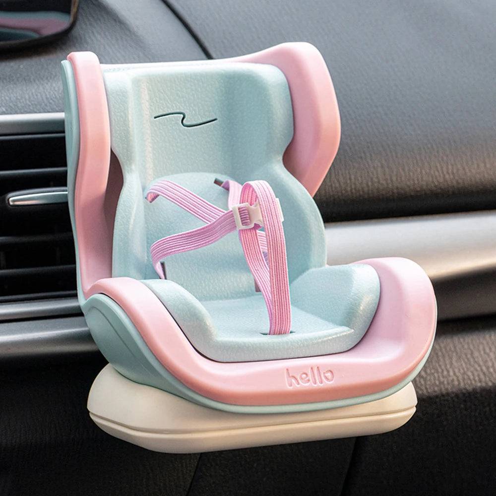 Labubu Car Seat Air Vent Decoration – Cute Second Gen Storage Accessory & Gift