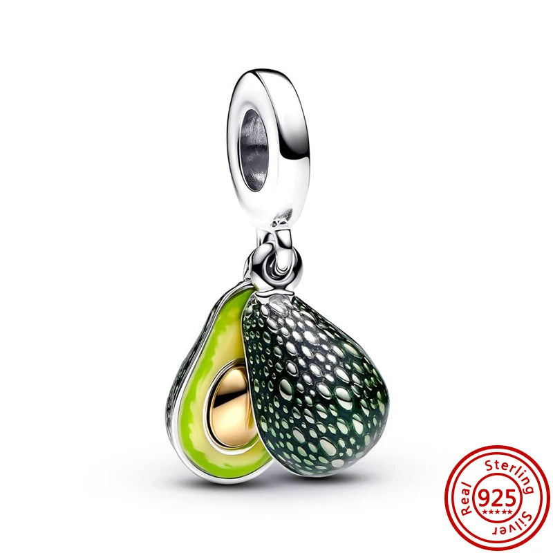 ✨ 925 Sterling Silver Ocean Charms – 🌙 Moon, ⭐ Star, ☀️ Sun & 💧 Blue Beads | Pandora-Style Bracelet Compatible