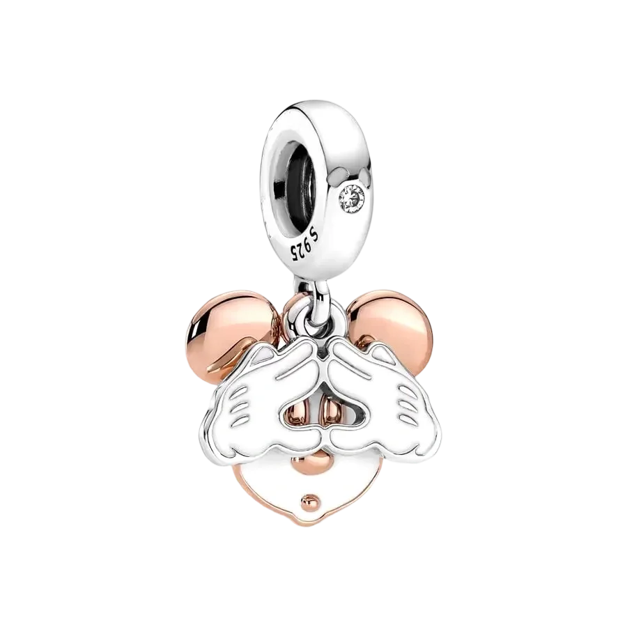 ✨ Miniso Disney Charms – Mickey, Minnie, Marie Cat & Stitch | Pandora-Style Bracelet Compatible
